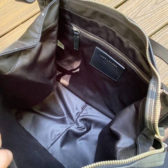 MARC JACOBS Sport Nylon and Leather Tote Color Black &‎ Pink - Picture 3 of 11